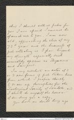 Nachlass Franz Steindachner, Brief von James Johnson an Franz Steindachner (01.11.1892), Inv.Nr. 260.01, Seite 2
